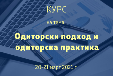 Курс: „Одиторски подход и одиторска практика“
